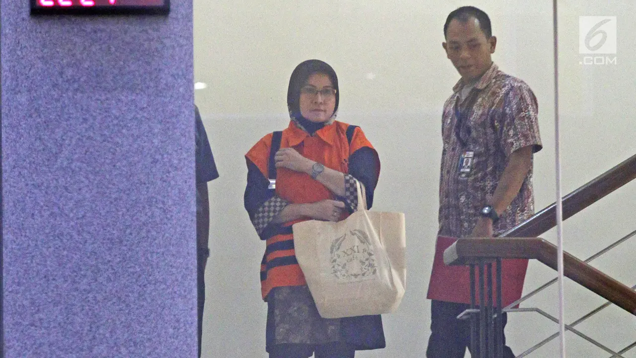Resmi Ditahan, Begini Ekspresi Hakim PN Tangerang Usai Diperiksa KPK