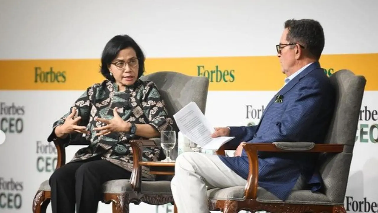 Tangkapan Layar instagram pribadi Menteri Keuangan Sri Mulyani Indrawati @smindrawati, Selasa (12/9/2023).