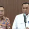 Wakil Ketua DPR RI Sufmi Dasco Ahmad  dan Menteri Sekretaris Negara Prasetyo Hadi. Foto: Bakom