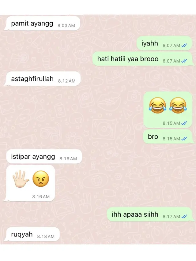 6 Balasan Chat Cowok ketika Pacarnya Panggil Bro Ini Kocak, Langsung Ngambek