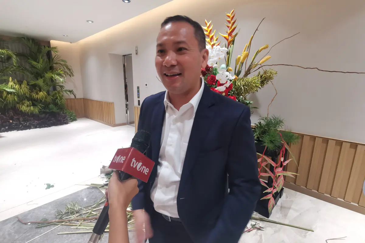 Deputi Bidang Koordinasi Infrastruktur dan Transportasi Kemenko Marves Rachmat Kaimuddin mengecek kesiapan gelaran Indonesia Sustainability Forum (ISF) 2023. (Sulaeman/Merdeka.com)
