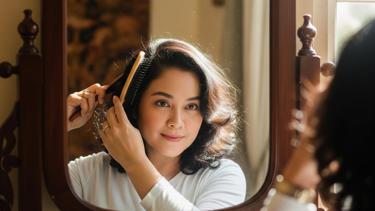 7 Potongan Rambut Layer Wanita Umur 40 yang Mudah Ditata, Tampil Trendi dan Awet Muda