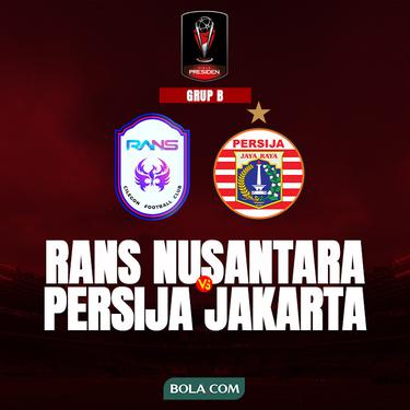 Piala Presiden 2022 - Grup B - RANS Nusantara Vs Persija Jakarta
