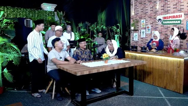 Cendekiawan Muhammadiyah DR Sukidi, saat menjadi pemateri dalam Inspirasi Ramadhan, Takjilan Yuk!. (Istimewa)