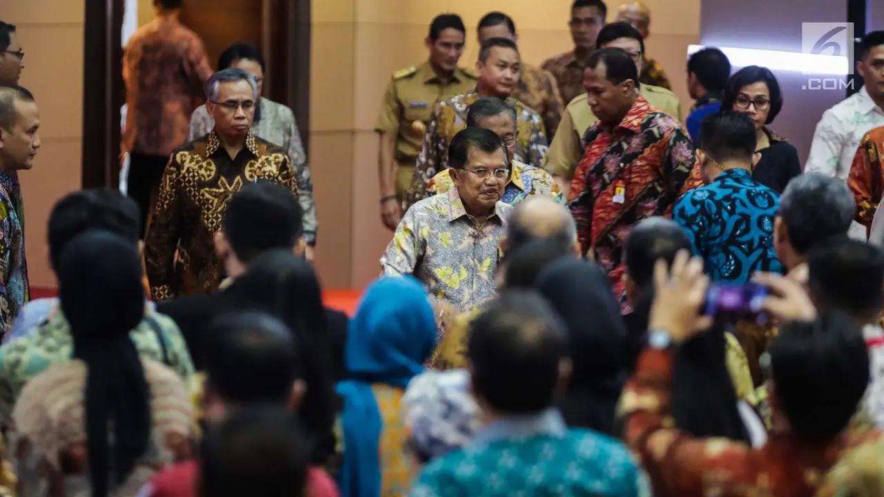 Wapres Jusuf Kalla Buka Perdagangan Saham 2018, IHSG Menguat 11 Poin