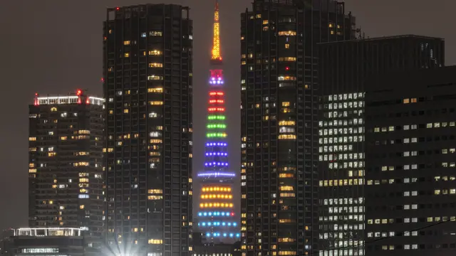 Warna-warni Cahaya Olimpiade 2021 Membalut Tokyo