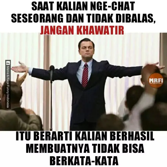 8 Potret Meme saat Chat Enggak Dibalas Ini Bikin Senyum Tipis