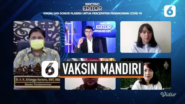 VIDEO: Menko Airlangga Tegaskan Vaksin Mandiri Bagi Karyawan Gratis