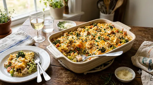 Chicken Casserole Recipe: A Creamy, Cheesy Family Dinner Everyone Will Love