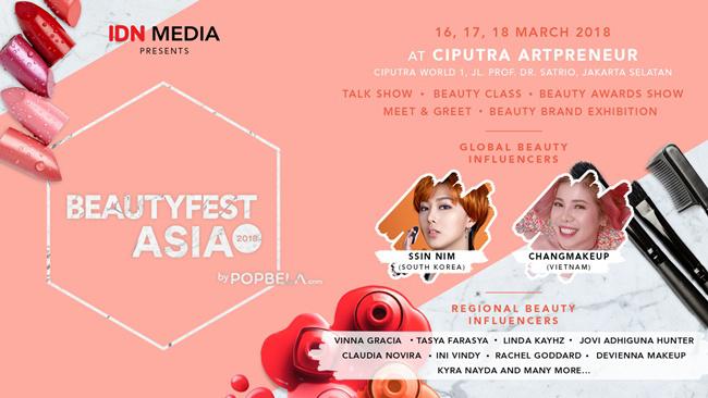 BeautyFest Asia 2018 akan diselenggarakan tanggal 16, 17 dan 18 Maret 2018/copyright IDN Times