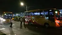 Anies Baswedan Tinjau Keberangkatan Bus Bantuan DKI Jakarta di Stasiun Bogor