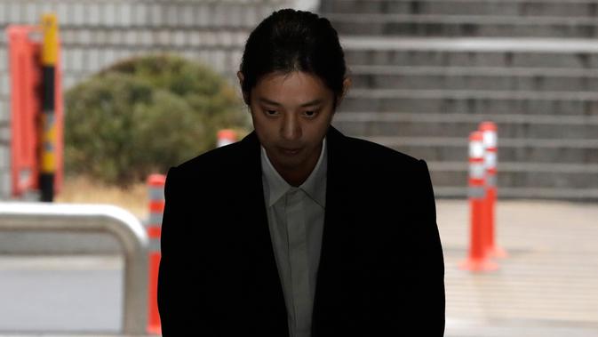 Jung Joon Young. (AP Photo/Lee Jin-man)
