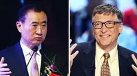 Miliarder Bill Gates dan Orang Terkaya China, Wang Jianlin