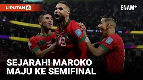 VIDEO: Highlights Piala Dunia 2022, Maroko Bungkam Portugal 1-0 di Perempat Final