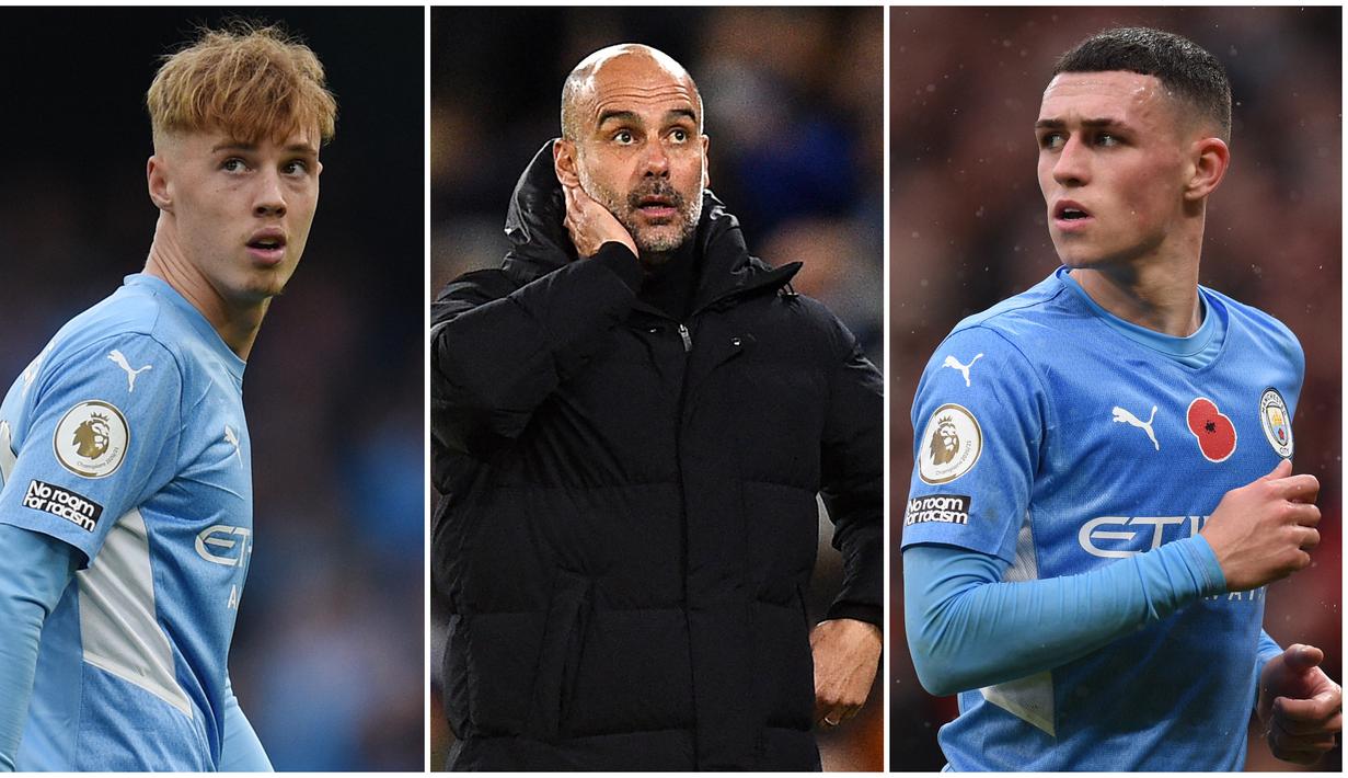 Pelatih Manchester City, Pep Guardiola nampaknya tidak ambil pusing dengan kepergian Ferran Torres ke Barca. Pasalnya The Citizen mempunyai akademi sepak bola yang menjadikan mereka pemain top layaknya Phil Fodden dan Cole Palmer. (AFP)