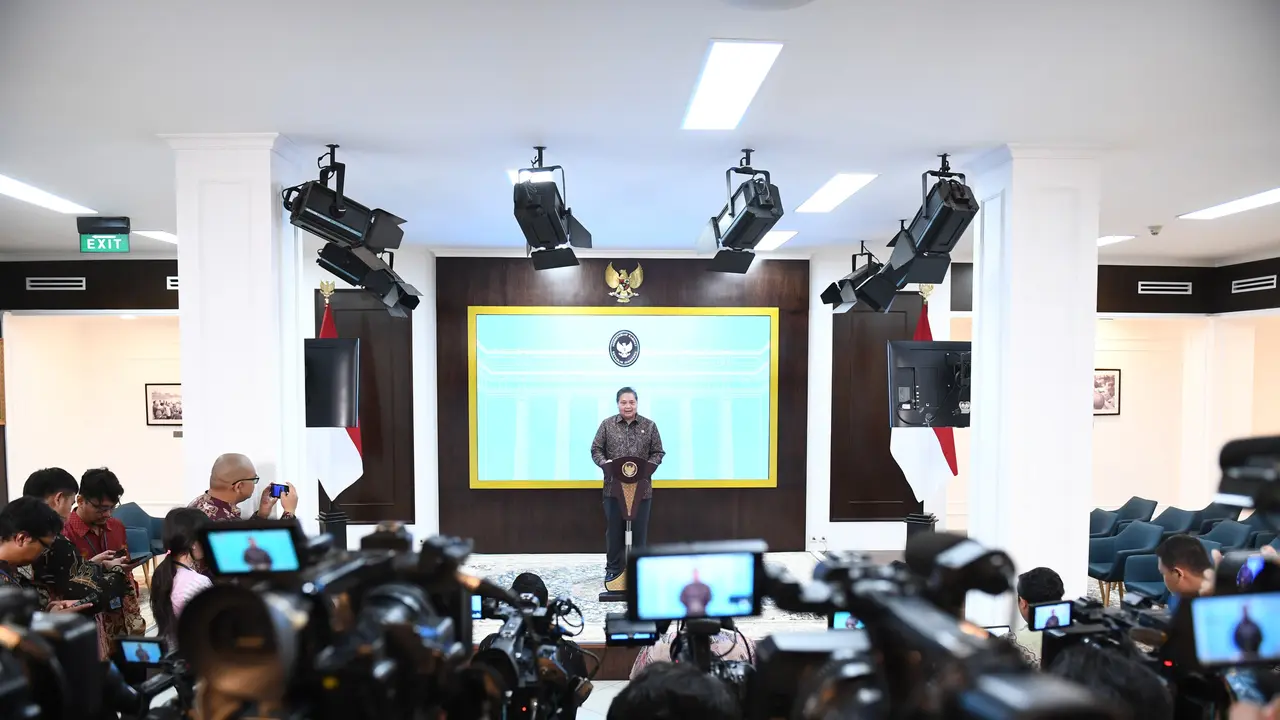 Menteri Koordinator Bidang Perekonomian Airlangga Hartarto