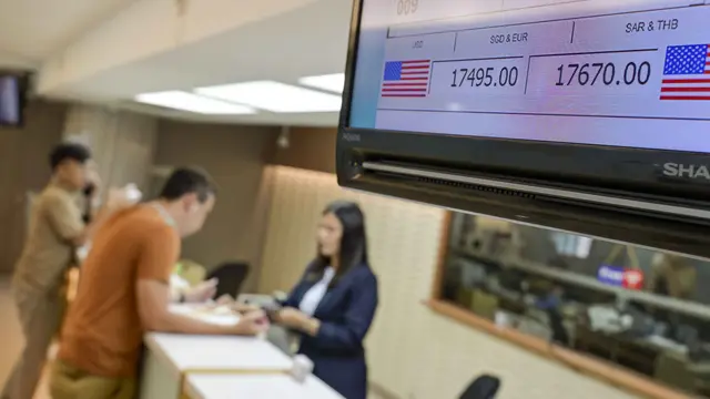Tembus Level Psikologis, Nilai Tukar Rupiah Sentuh Rp 17.500 per Dolar AS