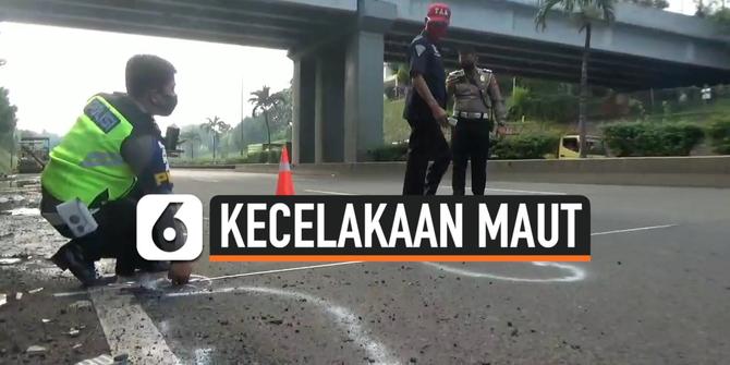 VIDEO: Polisi Ungkap Dugaan Penyebab Kecelakaan Tol JORR