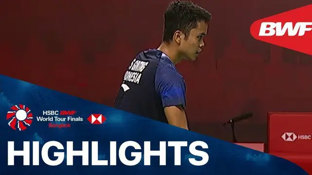 Berita Video Anthony Ginting Kalahkan Wakil Malaysia di BWF World Tour Finals 2020 (29/1/2021)