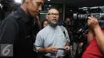 Mantan Wakil Ketua KPK, Bambang Widjojanto mendatangi KPK, Jakarta, Kamis (24/3). Bambang mengatakan tidak peduli dengan status tersangka adiknya, Haryadi Budi Kuncoro dalam kasus korupsi. (Liputan6.com/Helmi Afandi)