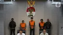 Dalam OTT tersebut, KPK mengamankan sembilan orang dari empat lokasi berbeda. (Liputan6.com/Helmi Fithriansyah)