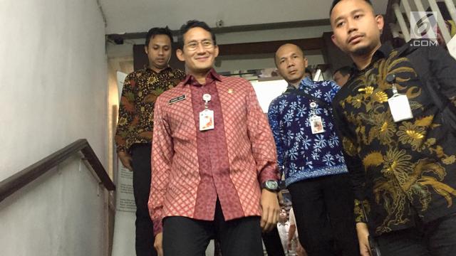 Sandiaga Uno Penuhi Panggilan Penyidik Polda Metro