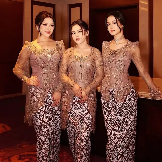 Gaya 3 Diva Idol Tiara Andini, Keisya Levronka, dan Ziva Magnolya Jadi Bridesmaid Pernikahan Mahalini & Rizky Febian