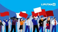 Banner Infografis Demo Tolak UU Cipta Kerja. (Liputan6.com/Abdillah)