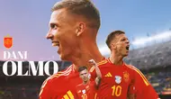 Timnas Spanyol - Ilustrasi Dani Olmo (Bola.com/Adreanus Titus)