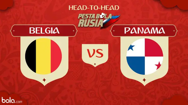 Berikut ini perbandingan kekuatan tim Piala Dunia 2018 antara Belgia melawan Panama.