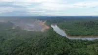 Viral Video Lubang Tambang Bersebelahan dengan Sungai di Berau Kaltim
