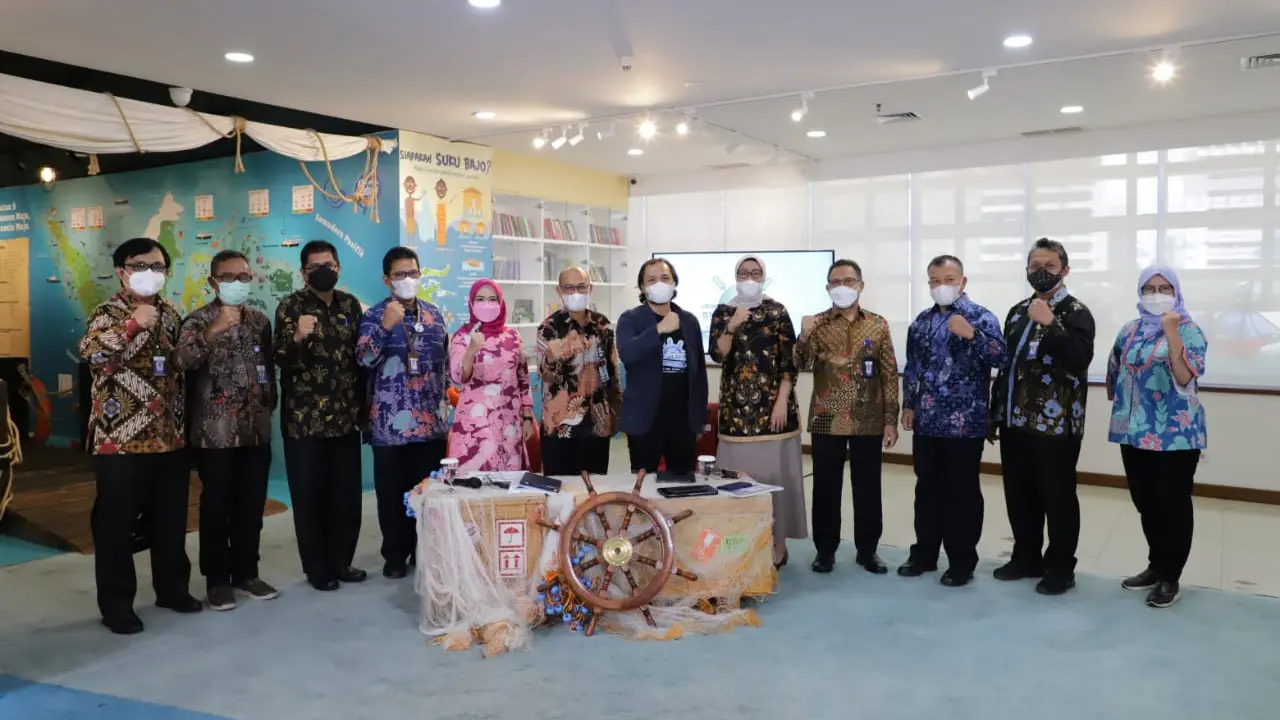 Foto bersama usai dialog interaktif Bincang Bahari KKP. (Foto: Liputan6.com/dok. KKP)