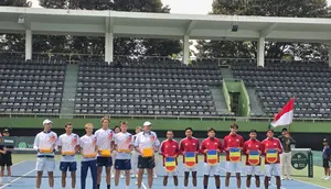 Piala Davis 2026: Sengit, Indonesia Tertinggal 0-2 dari Rumania