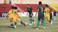 Bikin Pemain PS Tira Frustrasi, Kiper Mitra Kukar Puji Kolektivitas Tim