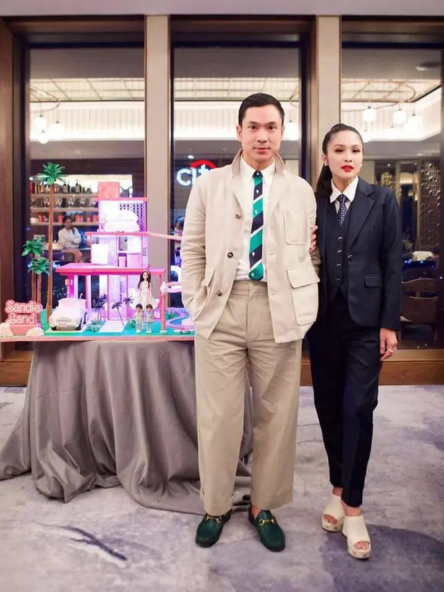 [Fimela] Sandra Dewi dan Harvey Moeis