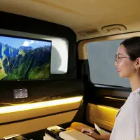 Mercedes Benz menghadirkan mobil MPV yang bisa mencegah droplet virus (Foto: Mercedes Benz)