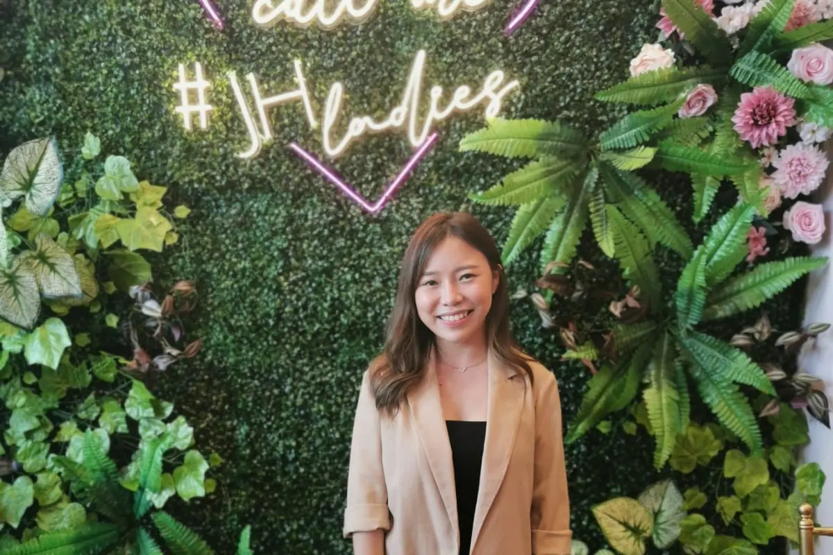 CEO Jims Honey, Devi Pratiwi saat pembukaan offline store Jims Honey di Bekasi, baru-baru ini.