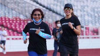 FOTO: Potret Najwa Shihab saat Jogging, Jadikan Lari Sebagai Healing