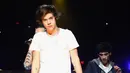 Meskipun telah bubar, para personel grup band One Direction tetap berhubungan baik. Terbukti saat salah satu teman mereka, Harry Styles berulang tahun. Mereka meramaikan Twitter dengan ucapan ulang tahun untuk Styles. (AFP/Bintang.com)
