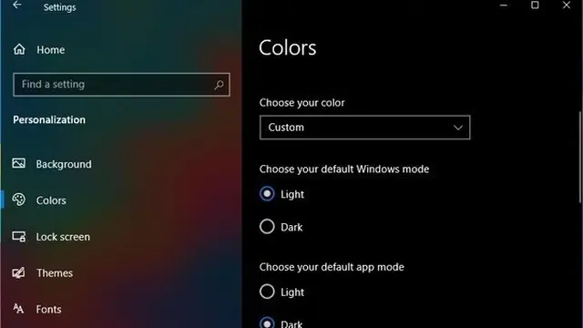 ilustrasi dark mode