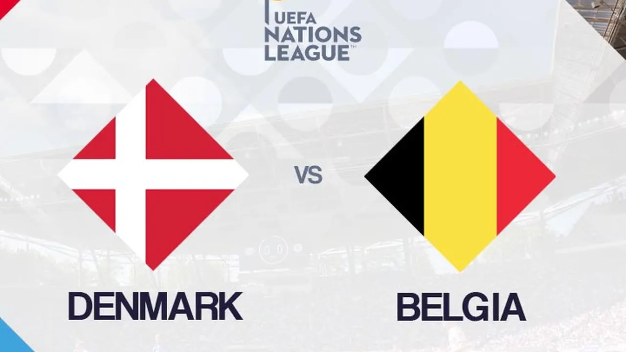 UEFA Nations League - Denmark Vs Belgia