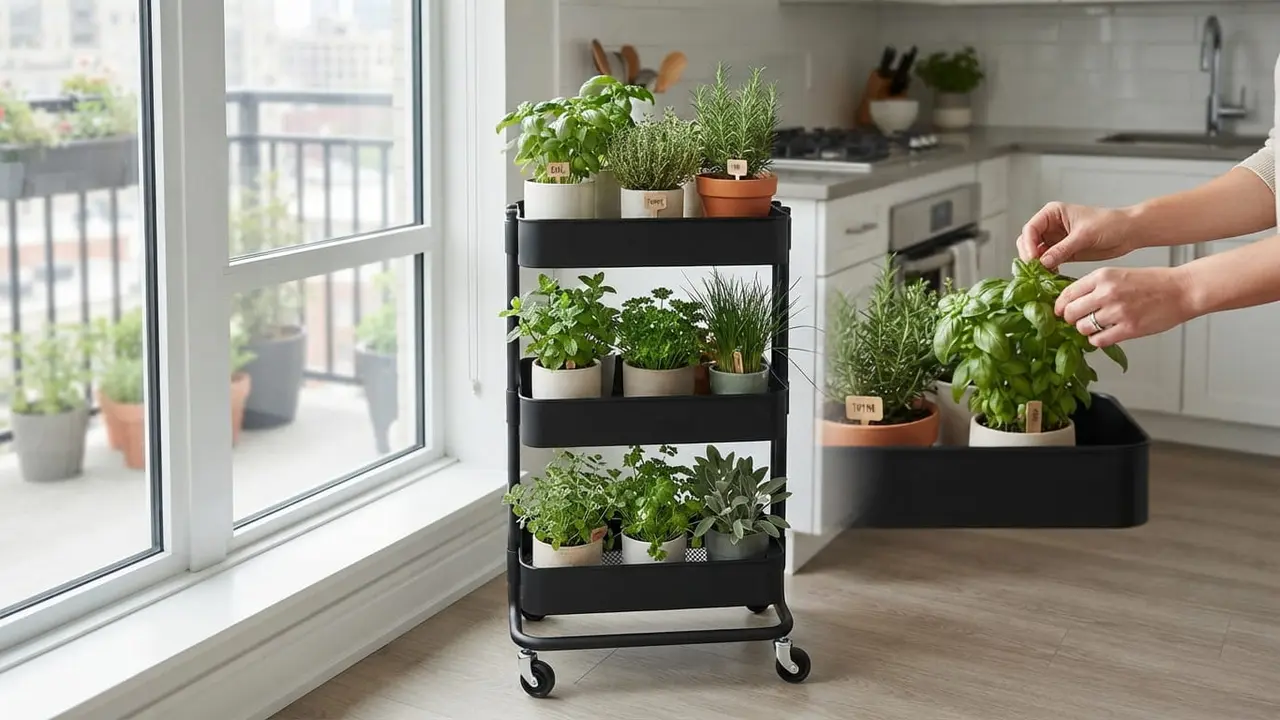 ide kebun bumbu dapur yang hemat tempat