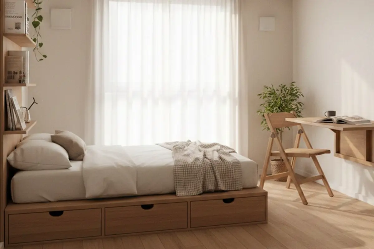 Desain Kamar Kasur Lantai