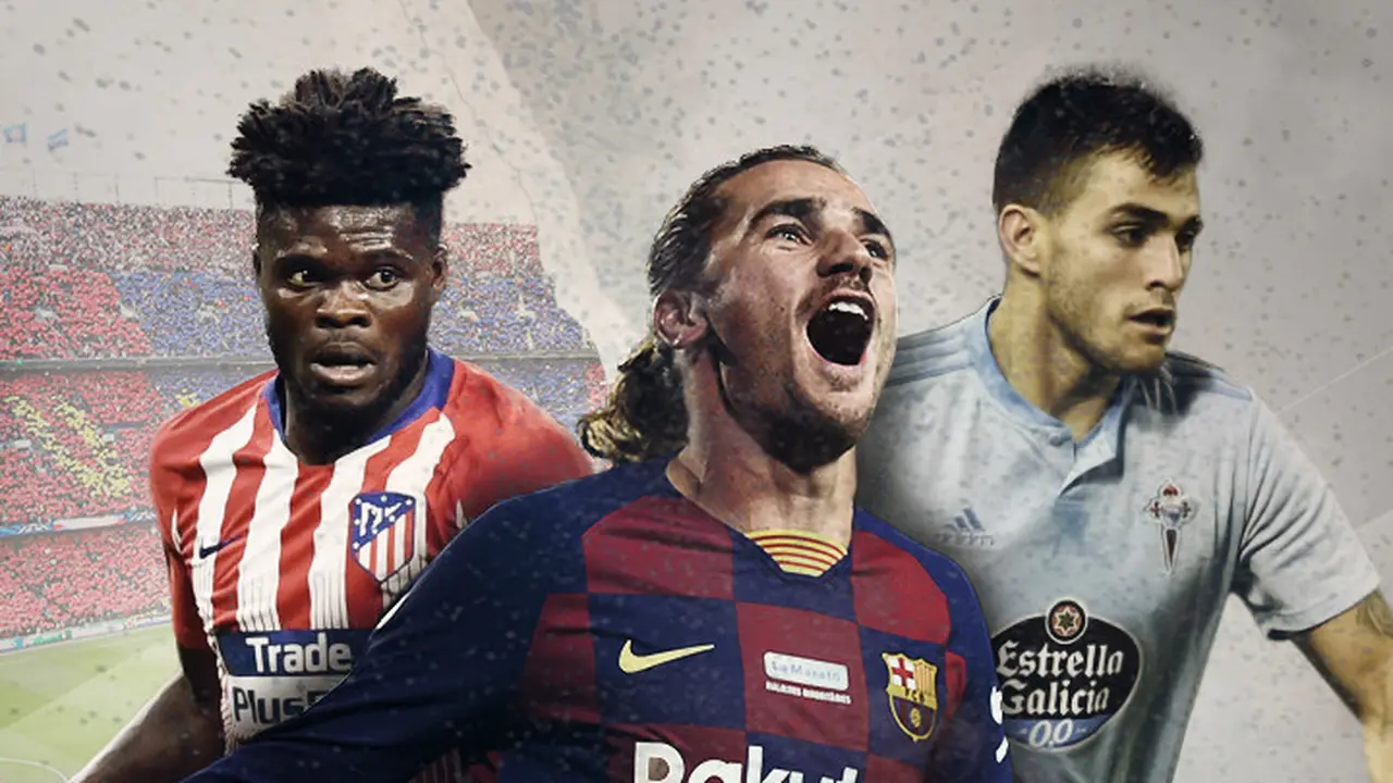 Thomas Partey, Maxi Gomez dan Antoine Griezmann