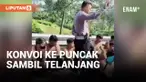 Nyeleneh, Klub Motor Konvoi Telanjang Hingga Puncak