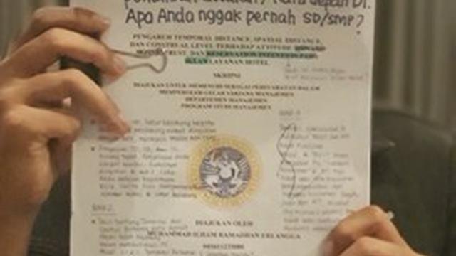 Harus Tahan Banting, Ini 6 Potret Coretan Revisi Dosen yang Bikin Senyum Miris