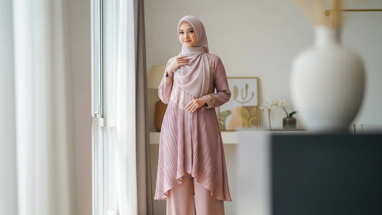 9 Two-Piece Set Baju Lebaran 2026, Paduan Gaya Minimalis di Hari Raya