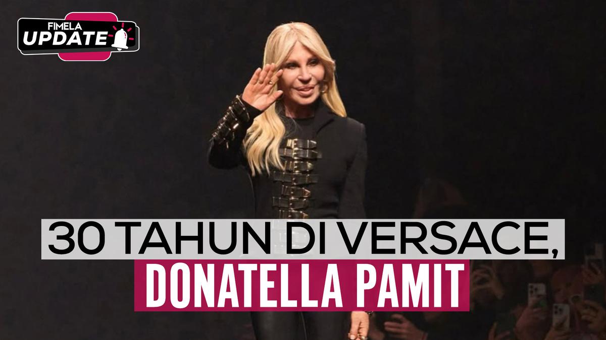30 Tahun Bersama Versace, Kini Donatella Versace Putuskan Untuk Mundur
