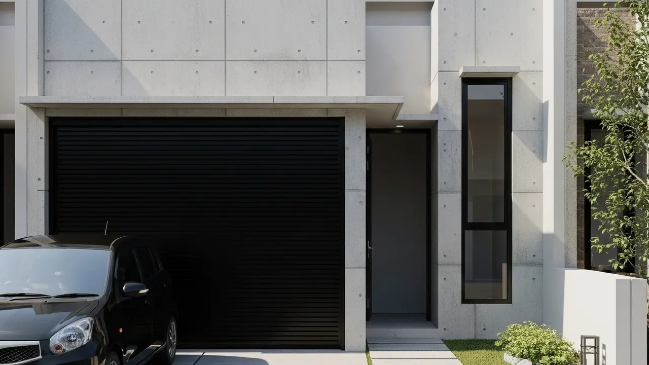 Desain Rumah Sempit Ada Garasi Mobil Kecil