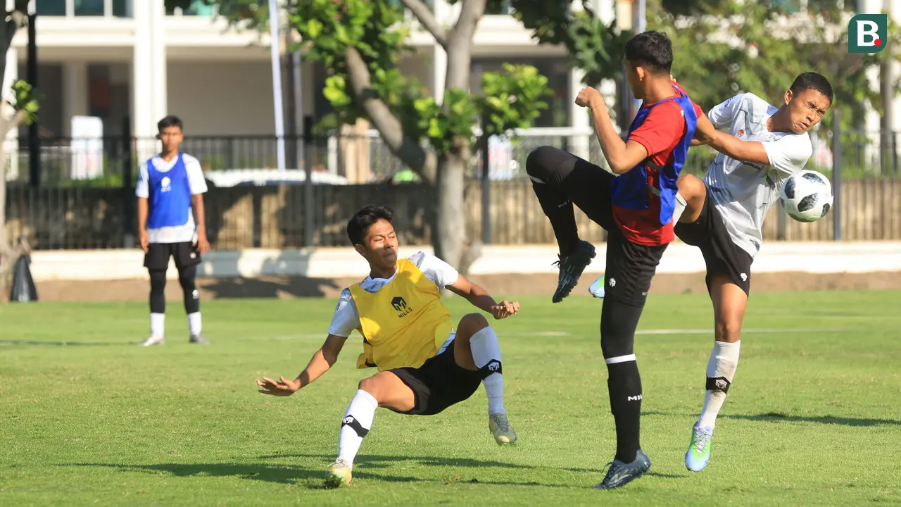 Latihan Timnas Indonesia U-17
